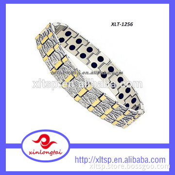 cheap custom silicone bracelet Cool silver bracelet with germanium